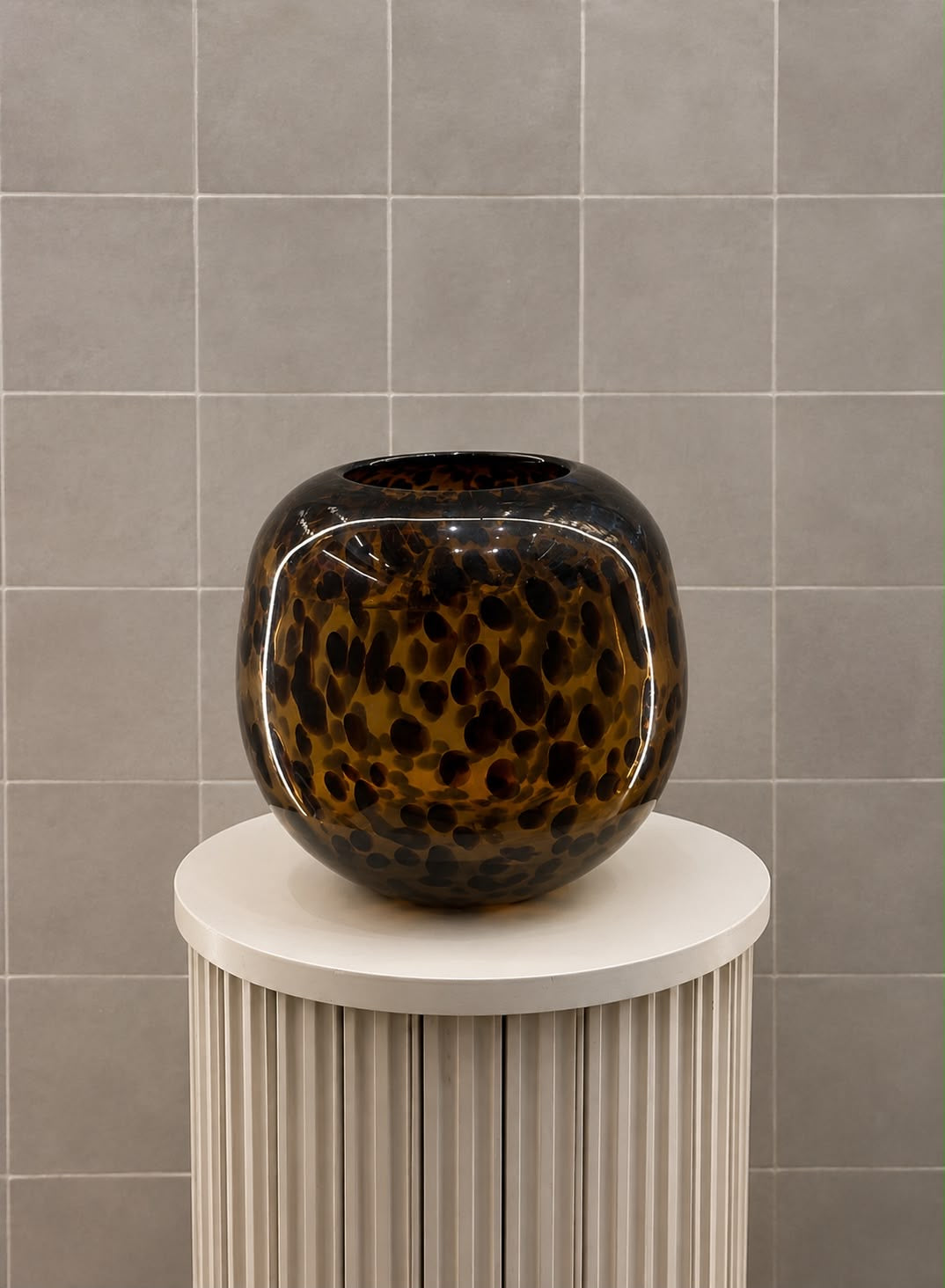 Vase No. 03 — Tortoiseshell Glass Vase